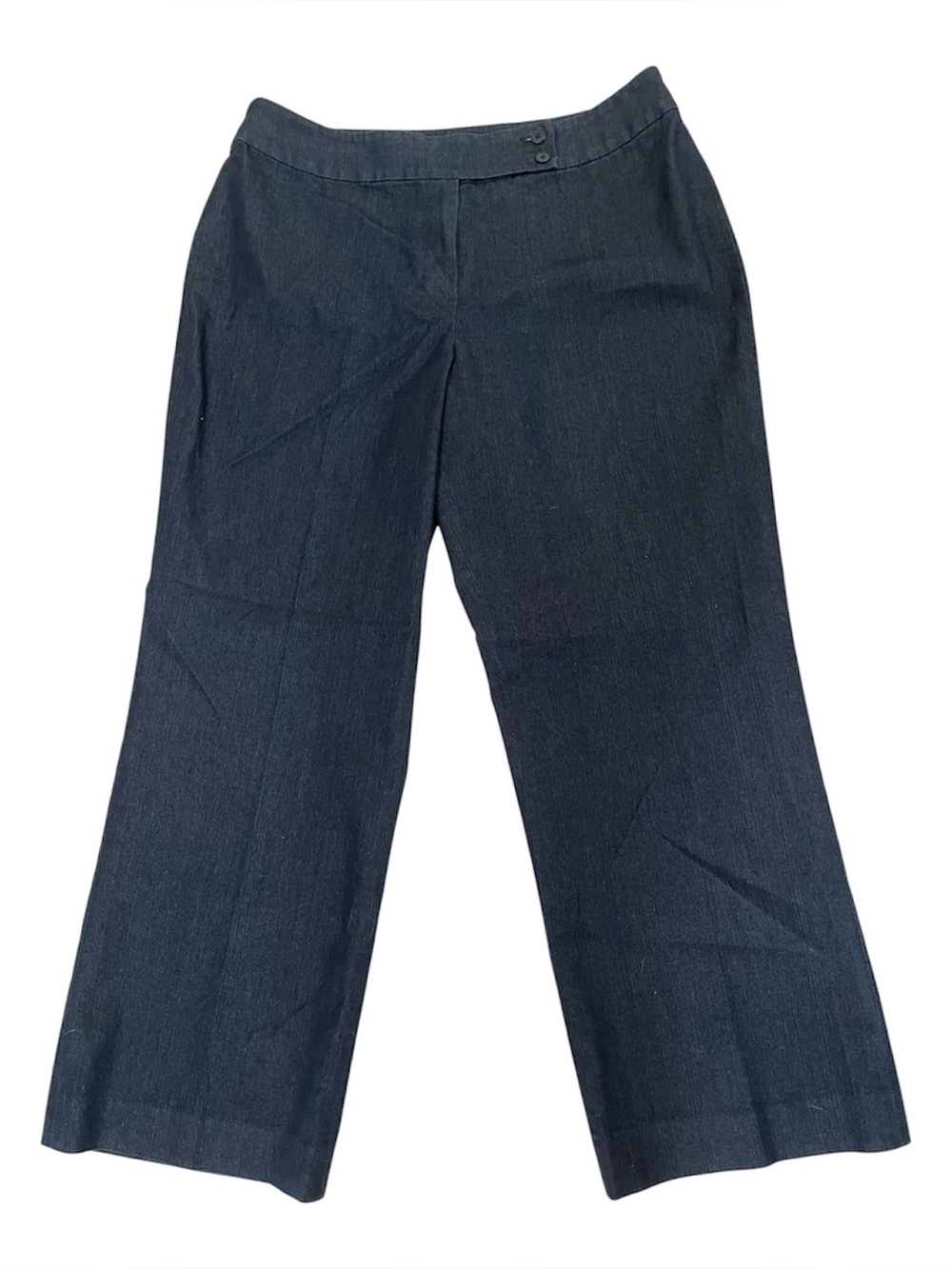 Focus 2000 Petite Classic Fit Wide Leg Jean Trousers 14 Ps